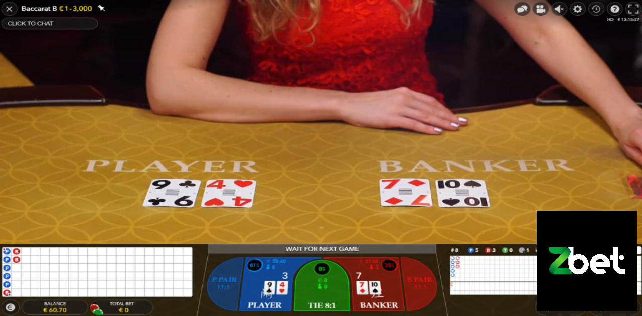 BACCARAT LIVE ZBET - CASINO ZBET - NHÀ CÁI ZBET